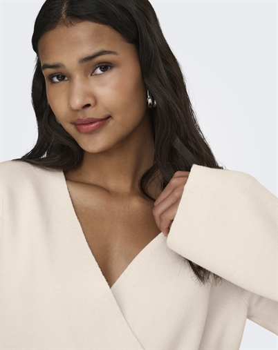 JDY - JDYPrime Life V-Neck Cardigan - Whitecap Gray